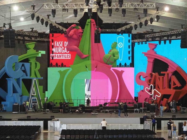 escenografía-decoración-evento-carnaval-tenerife-artistas-falleros